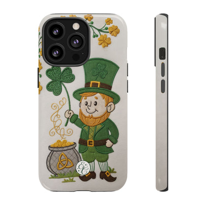 Cute Leprechaun Tough Phone Case