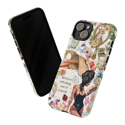 Aesthetic Coquette Collage Tough Phone Case