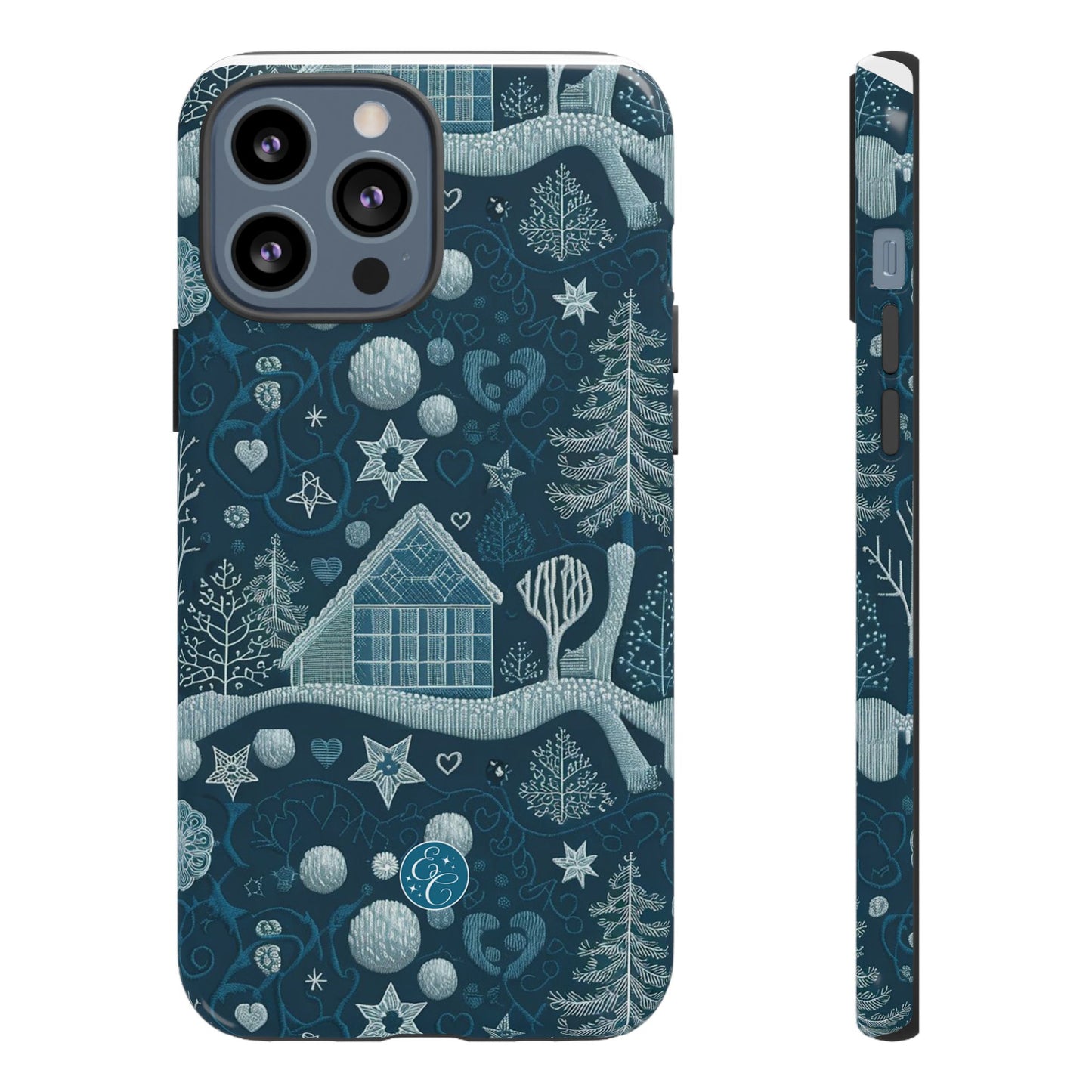 Winter Wonderland Pattern Tough Phone Case