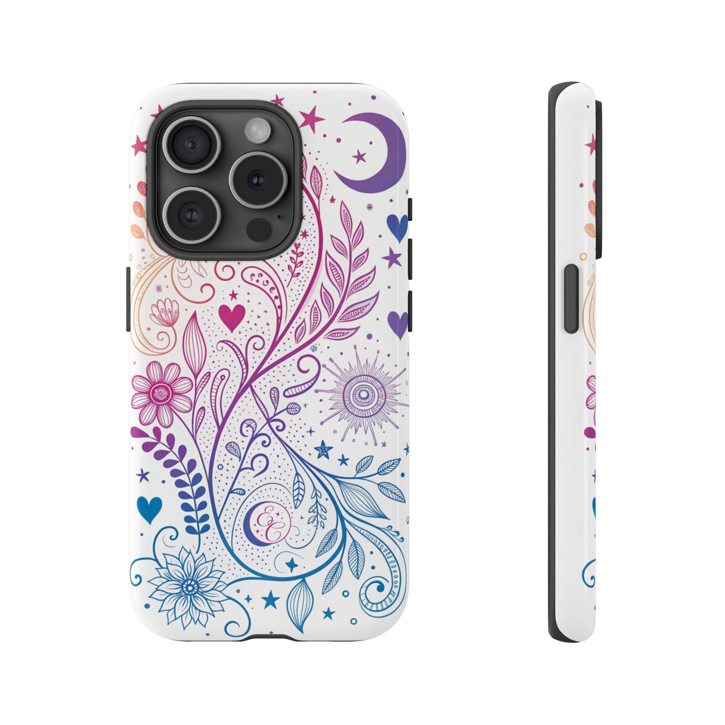 Subtel Bisexual Boho Doodle Tough Phone Case