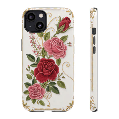 Elegant Rose Garden Tough Phone Case