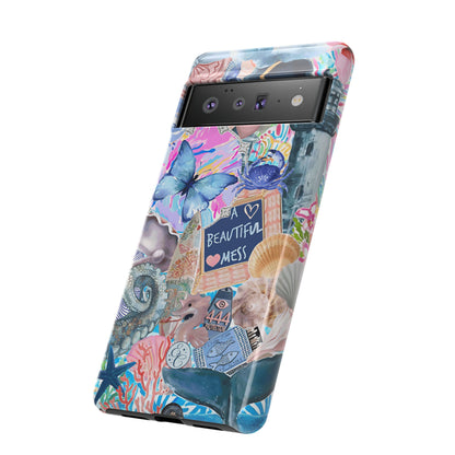 Beautiful Mess Collage Tough Phone Case