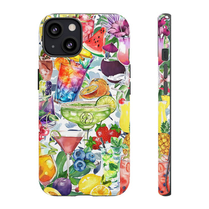 Summer Drinks Tough Phone Case