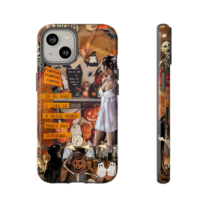 Halloween Aesthetic Collage Tough Phone Case