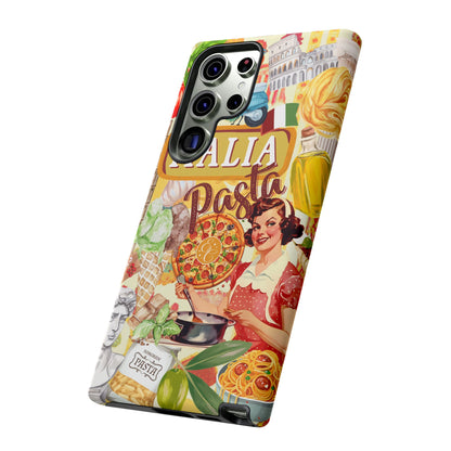 Italian Cuisine Collage Tough Phone Case