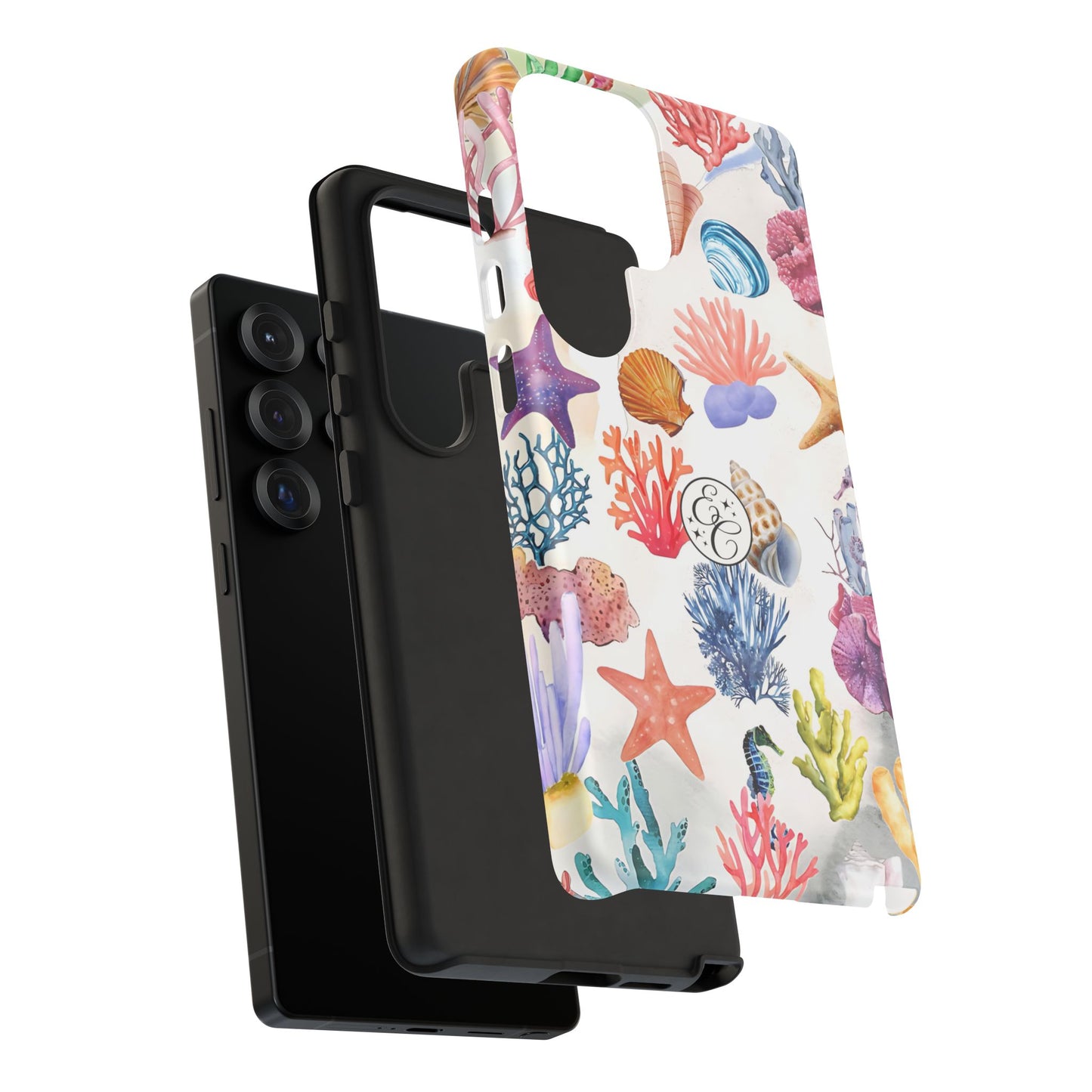 Coral & Sea Shells Tough Phone Case