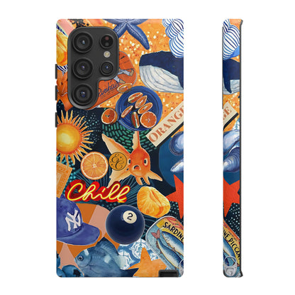 Nautical and Citrus Tough Phone Case