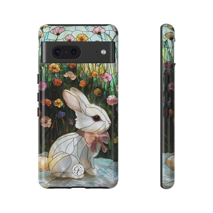 Easter Rabbit Stained Glass Tough Phone Case