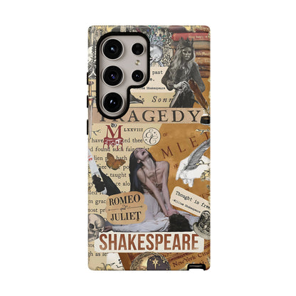 Shakespeare Tragedy Collage Tough Phone Case