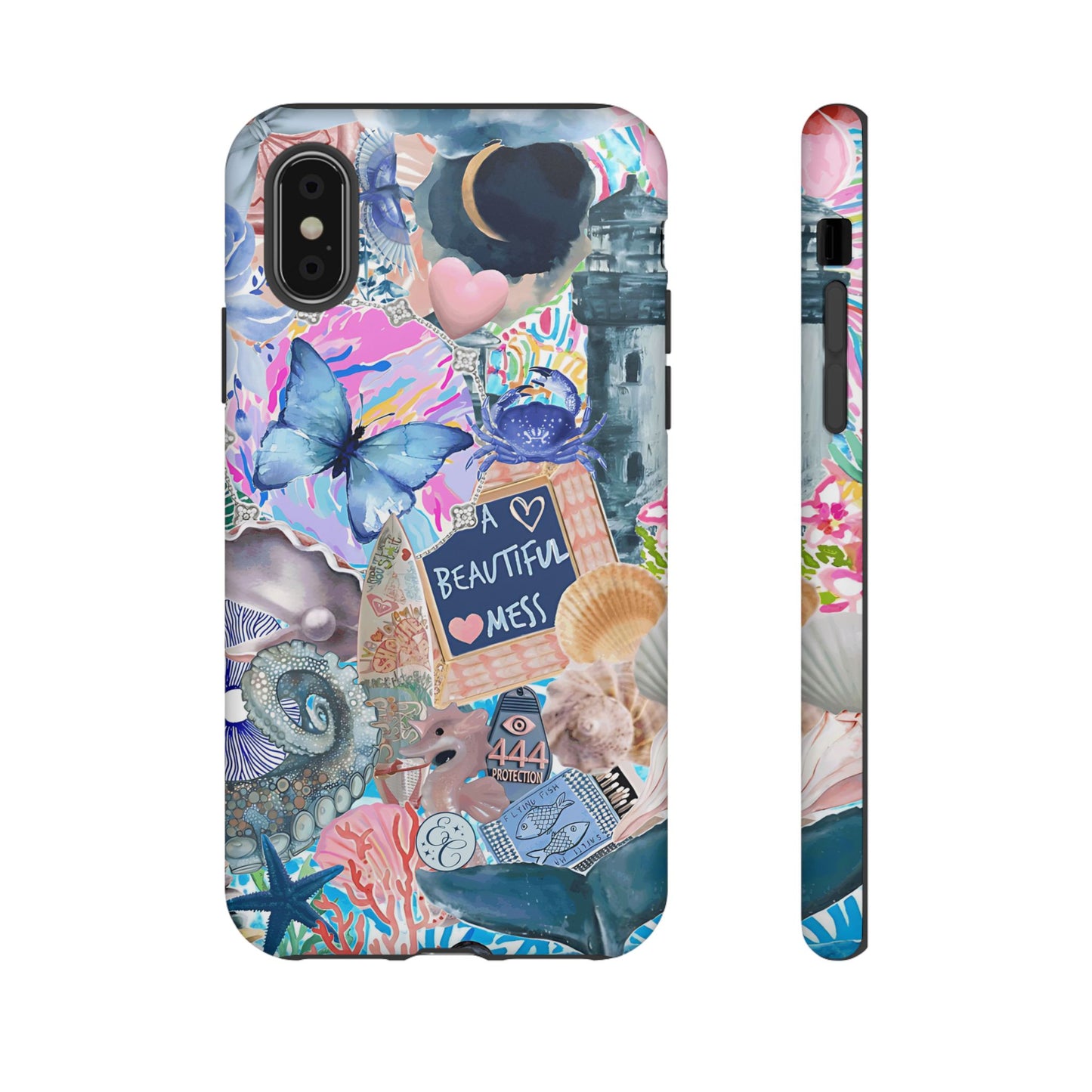 Beautiful Mess Collage Tough Phone Case