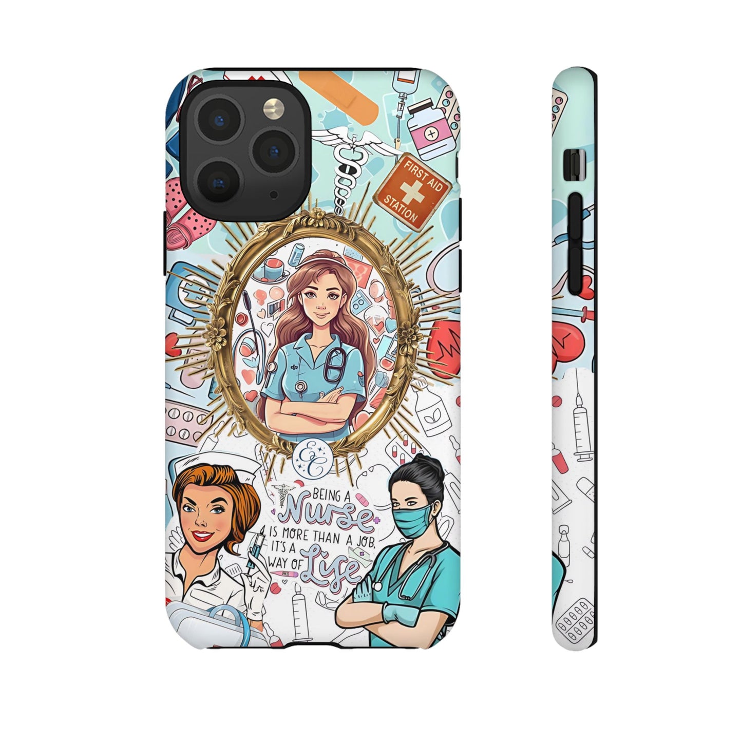 Nurse Art Tough Phone Case