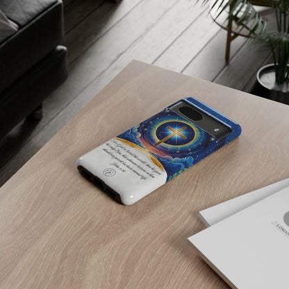 Celestial Cross - John 3:16 Tough Phone Case