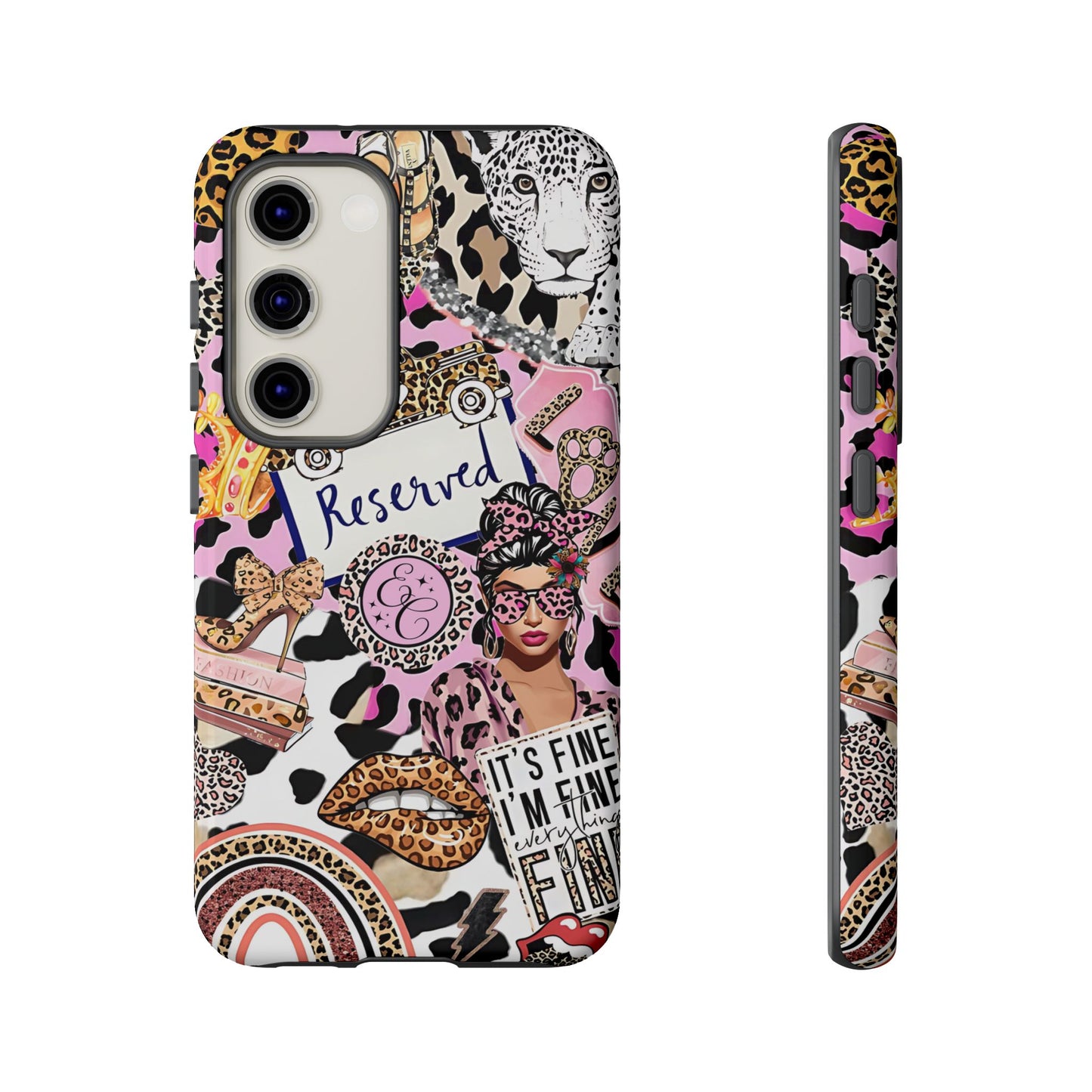 Leopard Wild Glamour Tough Phone Case