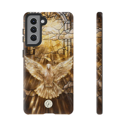 Holy Spirit Stained Glass Tough Phone Case