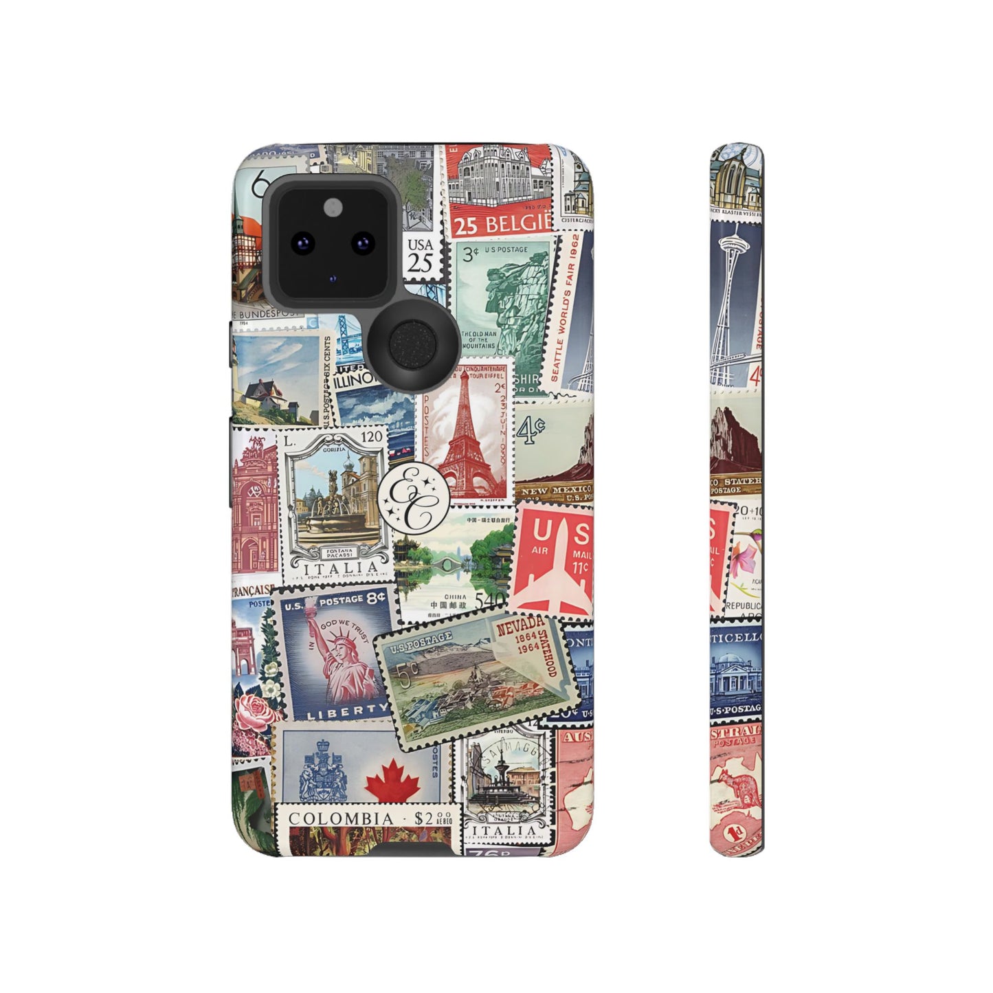 Vintage Stamp Collection Tough Phone Case