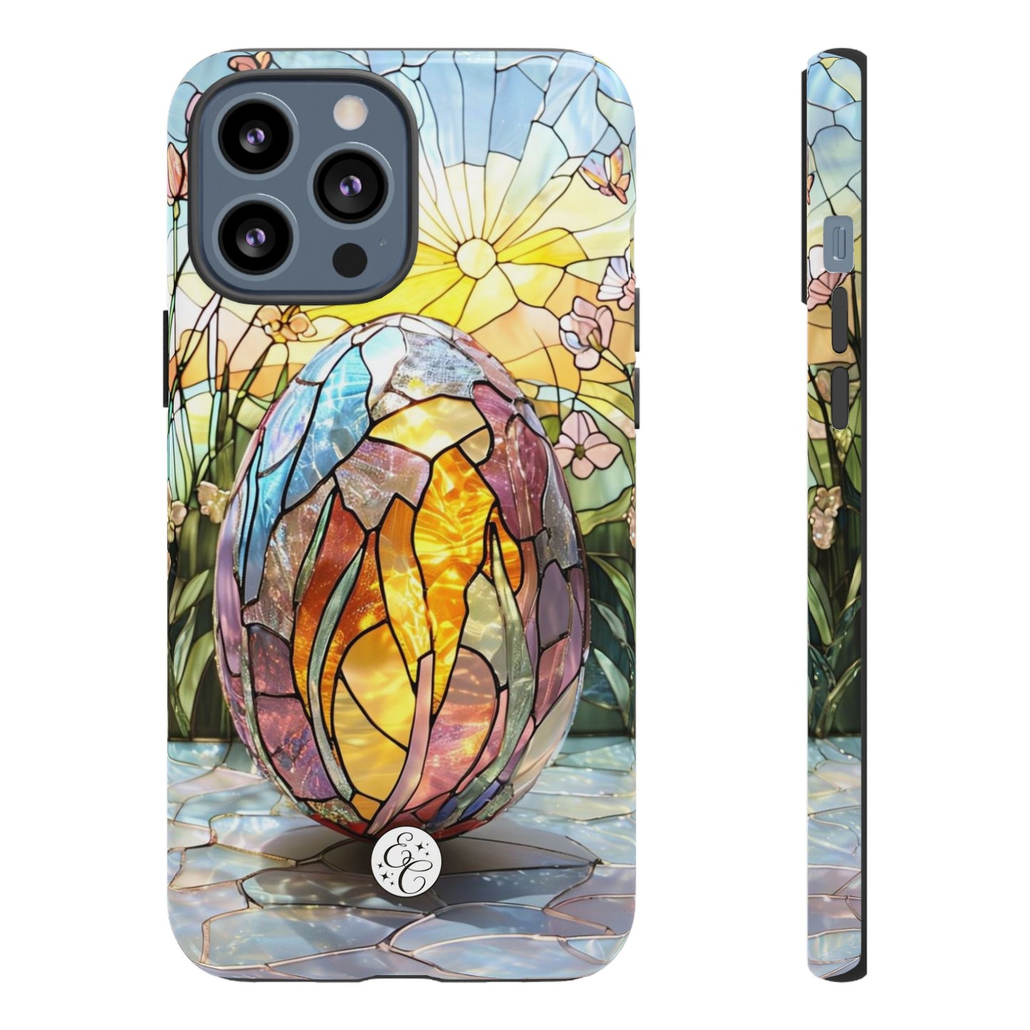 Easter Egg Stained Glass Tough Phone Case