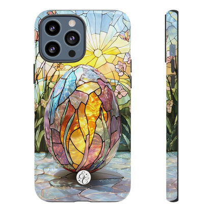 Easter Egg Stained Glass Tough Phone Case