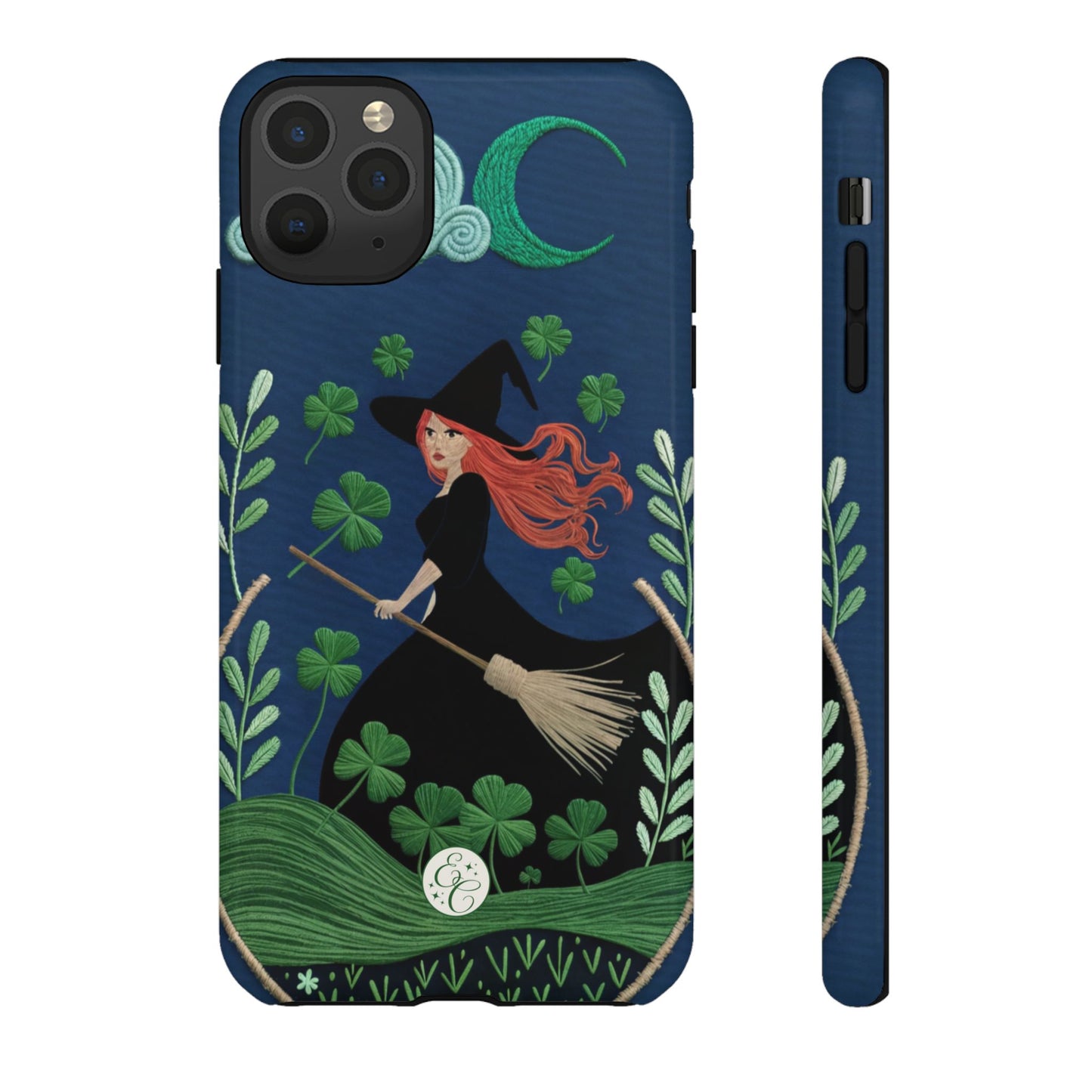 Irish Witch’s Moonlit Stroll Tough Phone Case