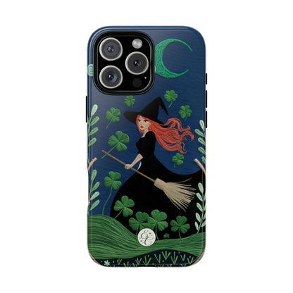 Irish Witch’s Moonlit Stroll Tough Phone Case
