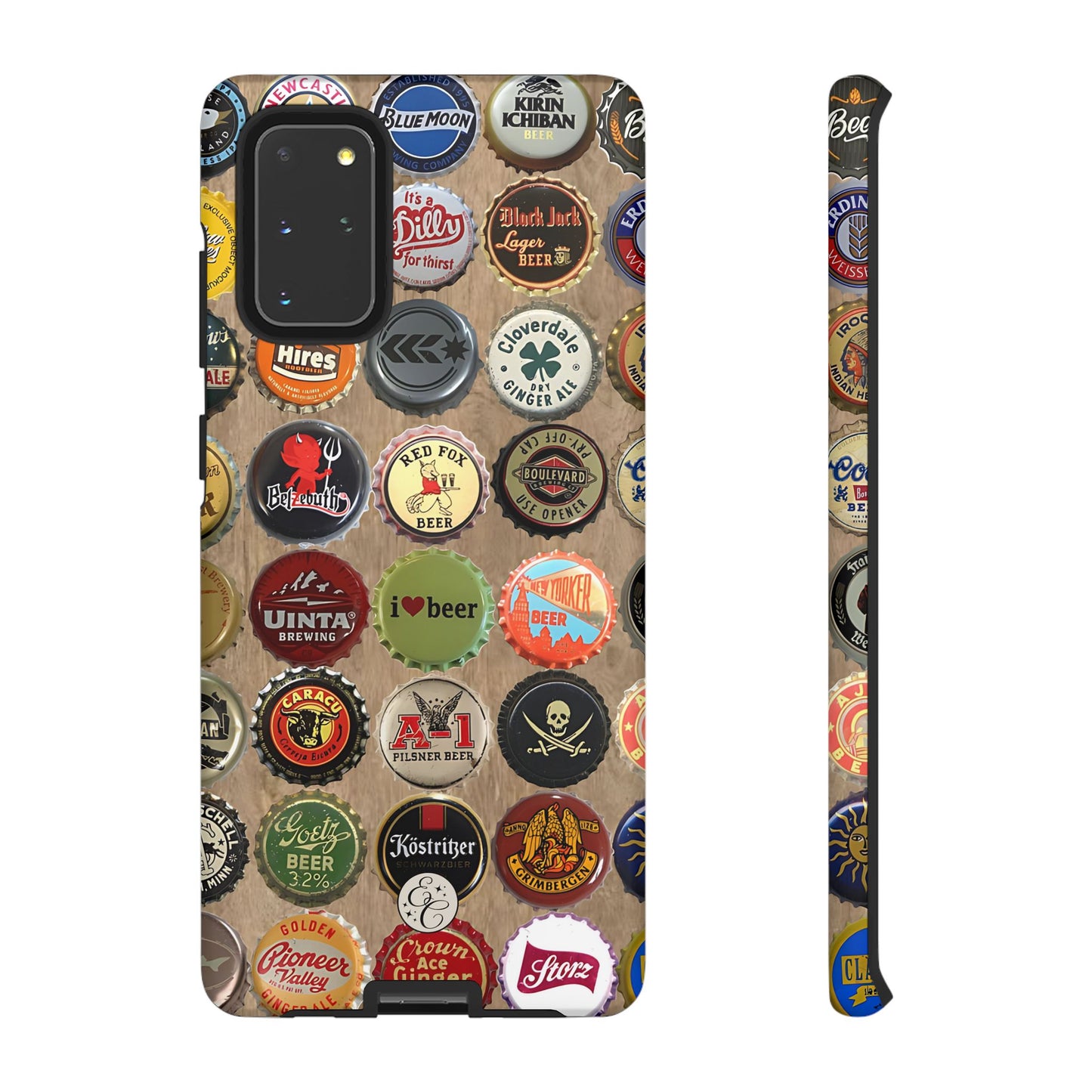 Beer Bottle Caps Tough Phone Case