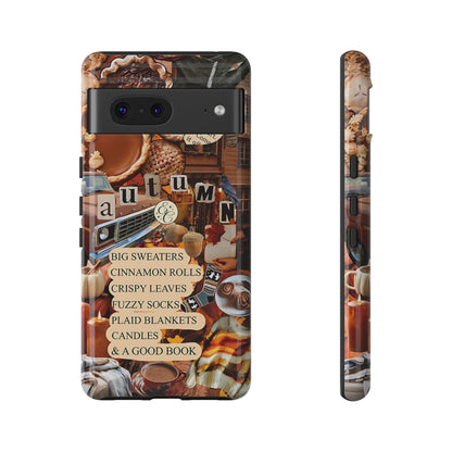Autumn Aesthetic Collage Tough Phone Case