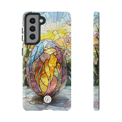 Easter Egg Stained Glass Tough Phone Case