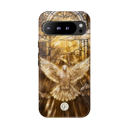 Holy Spirit Stained Glass Tough Phone Case