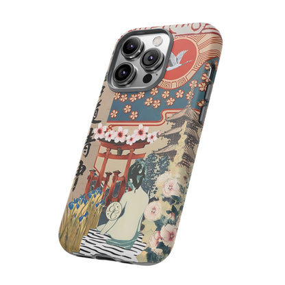 Japanese Style Art Tough Phone Case