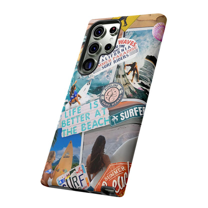 Surfer Girl Lifestyle Tough Phone Case