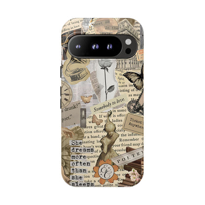 Library Romance Collage Tough Phone Case