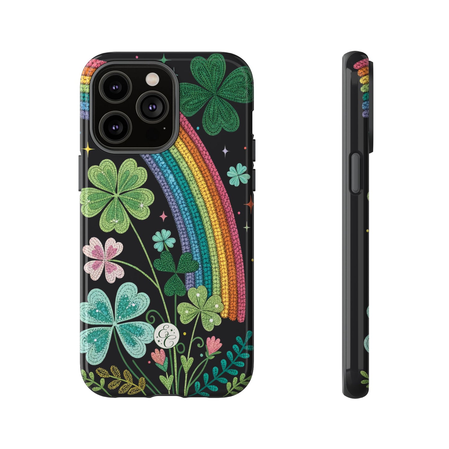 Rainbow & Shamrock Tough Phone Case
