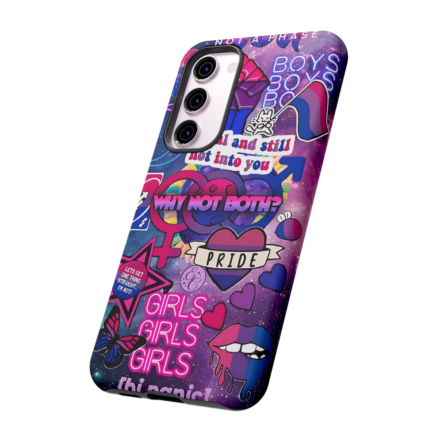 Bisexual Pop Art Tough Phone Case