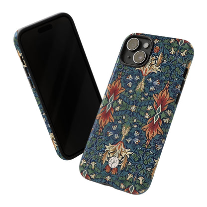 William Morris Snakeshead Tough Phone Case