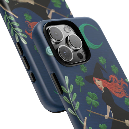 Irish Witch’s Moonlit Stroll Tough Phone Case
