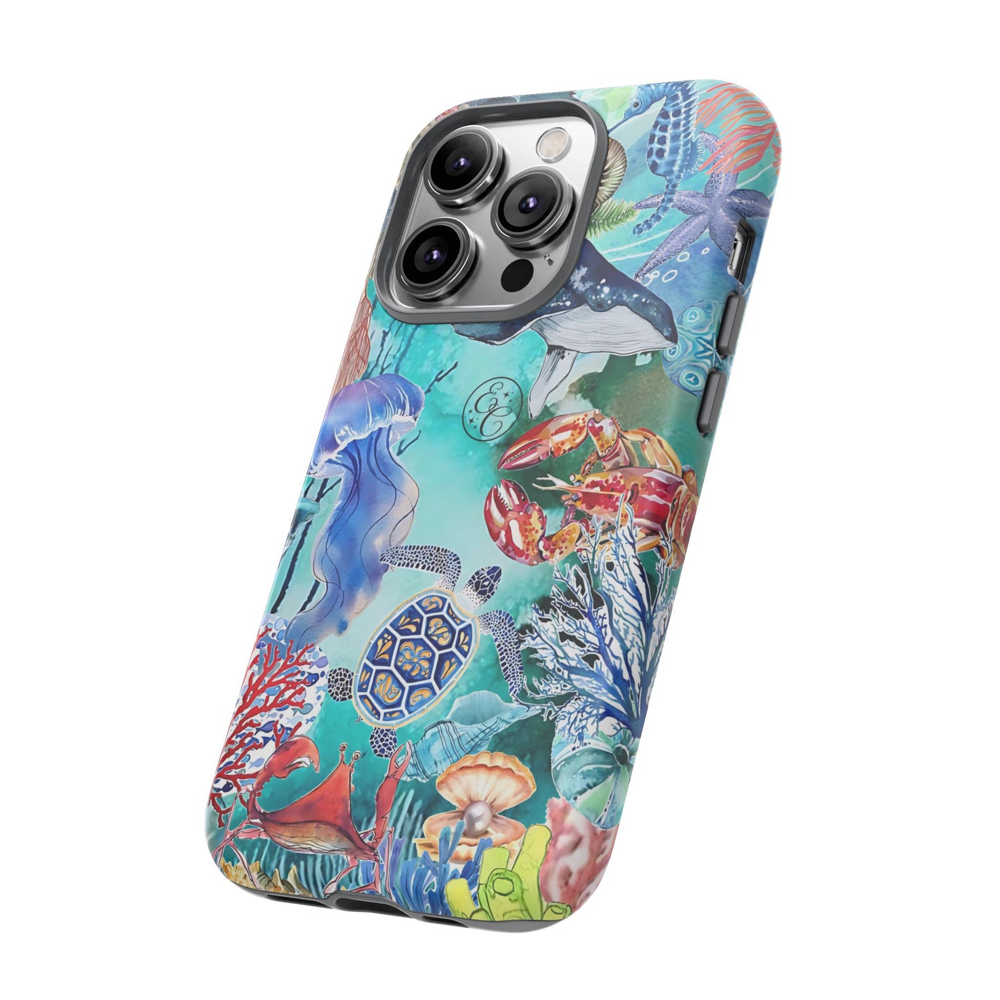 Ocean Wonders Collage Tough Phone Case