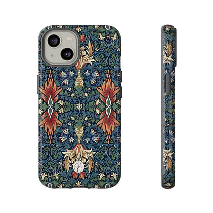 William Morris Snakeshead Tough Phone Case