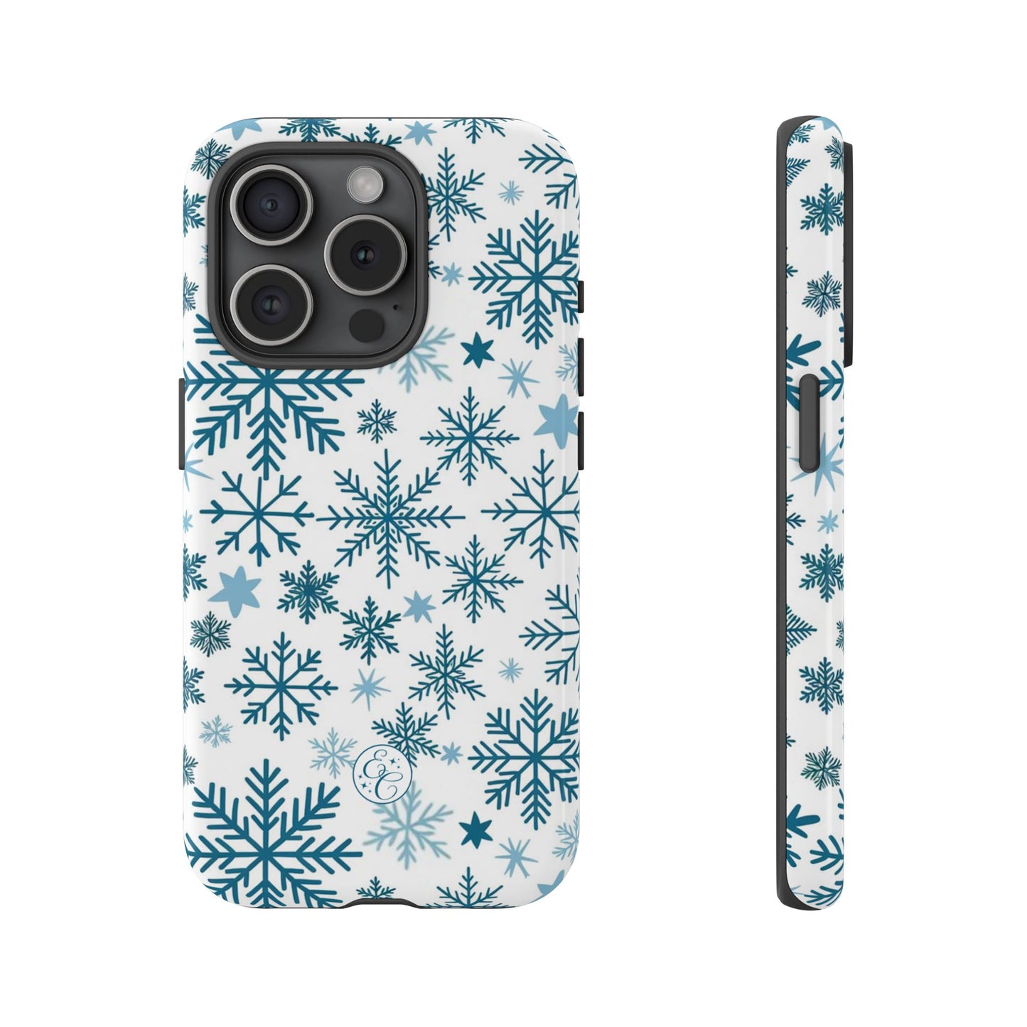 Winter Snowflakes Pattern Tough Phone Case