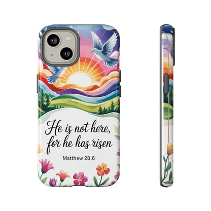 Matthew 28:6 Tough Phone Case