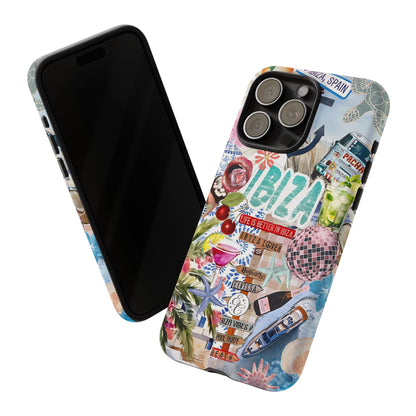 Ibiza Summer Vibes Collage Tough Phone Case