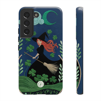 Irish Witch’s Moonlit Stroll Tough Phone Case