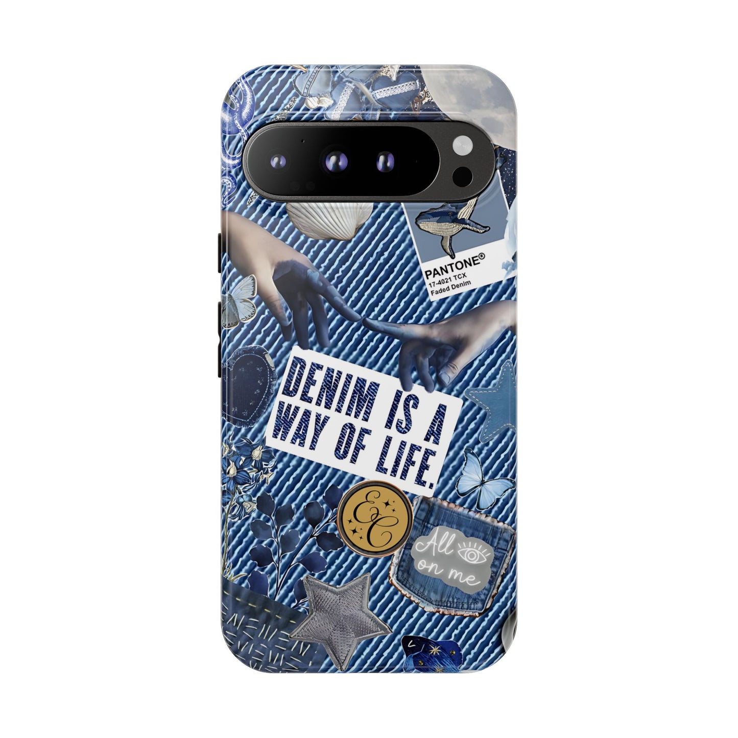 Denim Texture Tough Phone Case