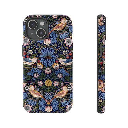 William Morris Strawberry Thief Tough Phone Case