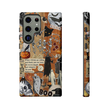 Halloween Spooky Collage Tough Phone Case