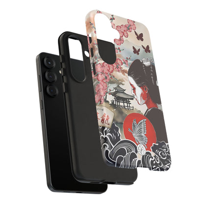 Japanese Geisha Tough Phone Case