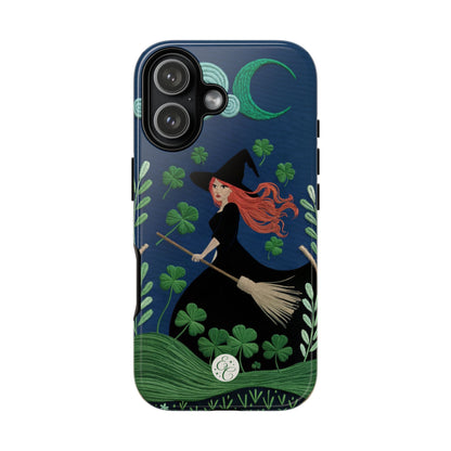 Irish Witch’s Moonlit Stroll Tough Phone Case