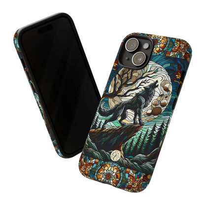 Howling Wolf Tough Phone Case