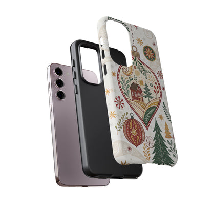 Cozy Christmas Ornament Tough Phone Case
