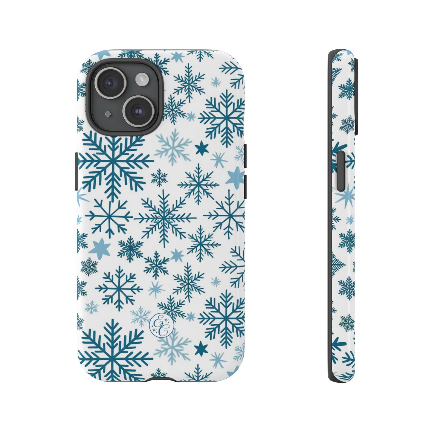 Winter Snowflakes Pattern Tough Phone Case