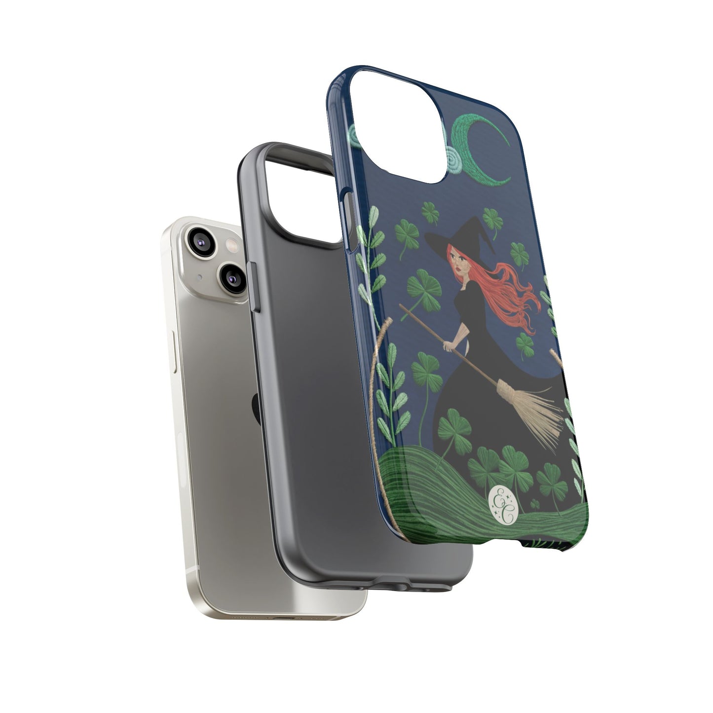 Irish Witch’s Moonlit Stroll Tough Phone Case