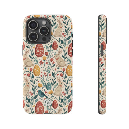 Vintage Easter Pattern Tough Phone Case